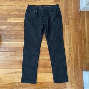 Prana black denim slim fit 34x32